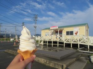 醤油ソフトクリーム