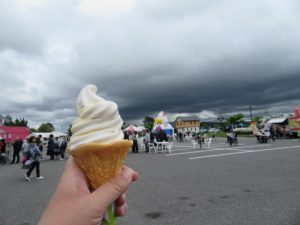 くずまき高原牧場ソフトクリーム