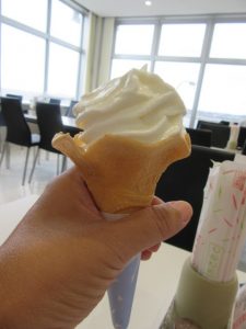 山川牧場のソフトクリーム