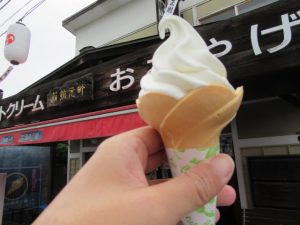 宇須岸の館 山川牧場 牛乳ソフト