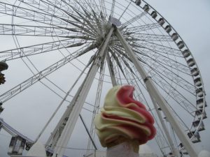 チュイルリー公園の観覧車