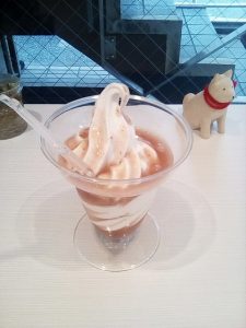 銀龍苺ソフトクリーム