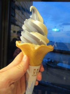 海遊館ジンベエザメソフトクリーム