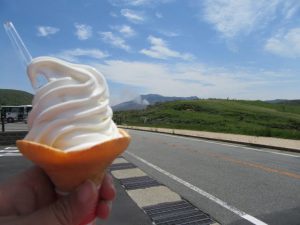 ニュー草千里 阿部牧場ソフトクリーム
